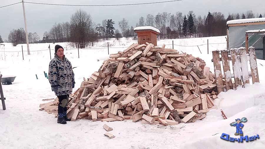 Сколько дров надо на зиму