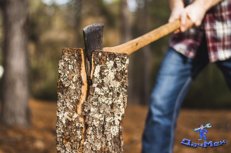 как правильно колоть дрова