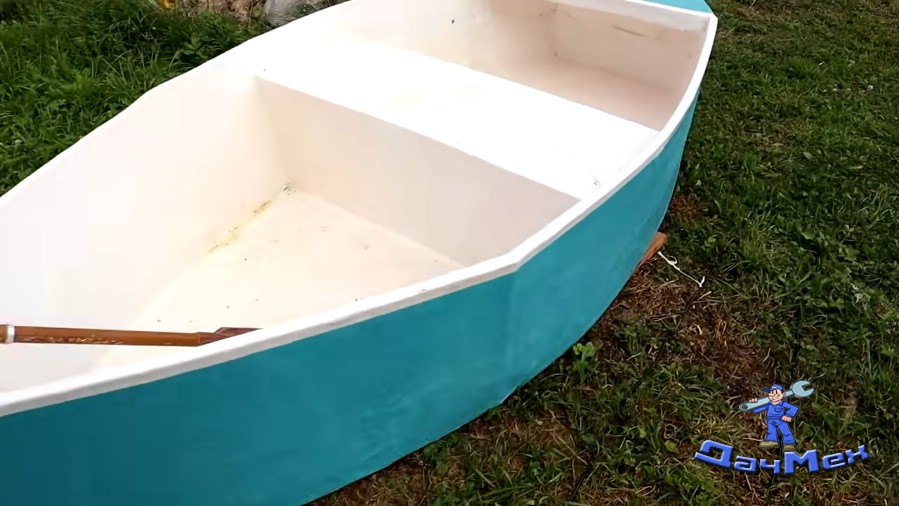 Рыбацкая лодка своими руками из бочки
