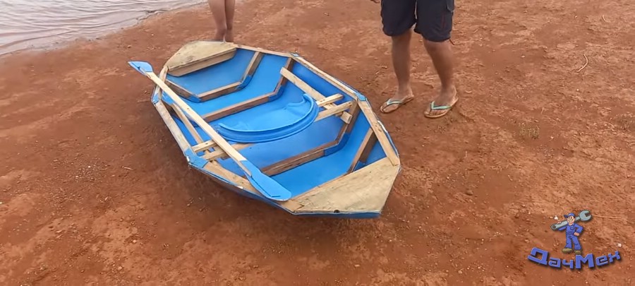 лодка своими руками из пластика