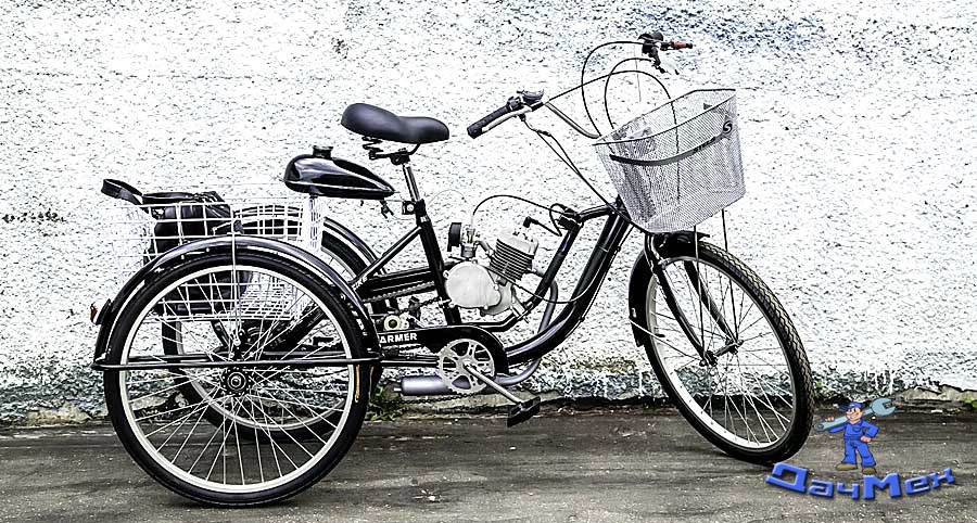 Трицикл с веломотором