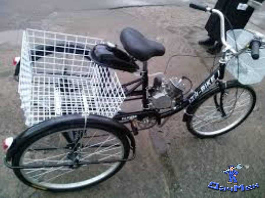 Трицикл с веломотором