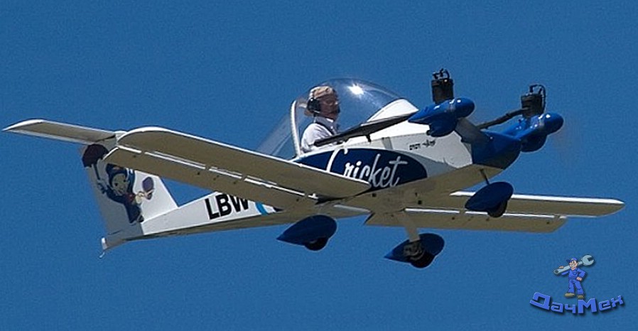 Кри-Кри - самый маленький 2-х моторный самолет