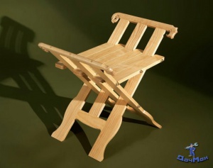 Чертежи складного стула