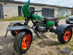 Квадроцикл из советского мотоцикла